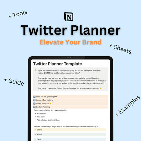 Twitter Planner